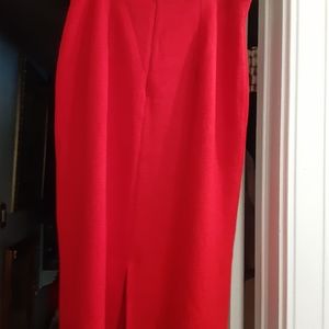 Red St John skirt, excellent condition
